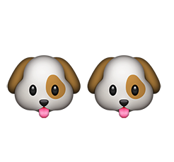 Emoji Собачки